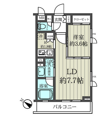 1LDK、価格...