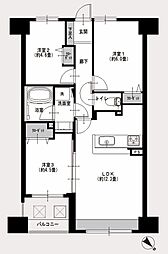 グラン・アルベーラ横濱・関内 3LDKの間取図画像