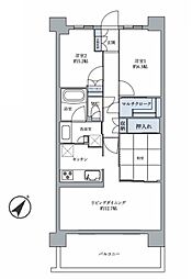 テラス横浜富岡 3LDKの間取図画像