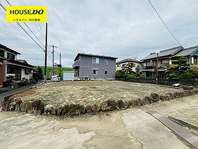 外観：約59坪の土地で2階建ての建物が建てられます♪