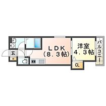 フォレ南武庫之荘EAST 102 ｜ 兵庫県尼崎市南武庫之荘3丁目18-7（賃貸アパート1LDK・1階・30.01㎡） その2