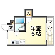 メゾン武庫之荘 403 ｜ 兵庫県尼崎市武庫之荘1丁目25-8（賃貸マンション1R・4階・17.00㎡） その2