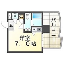 インターフェルティR2甲子園 702 ｜ 兵庫県西宮市甲子園口5丁目16-14（賃貸マンション1R・7階・20.58㎡） その2