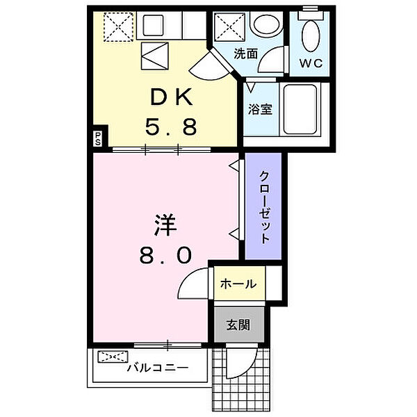 シェルティ西宮 103｜兵庫県西宮市薬師町(賃貸アパート1DK・1階・36.07㎡)の写真 その2