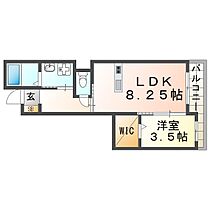 K’s　Court西宮北口 107 ｜ 兵庫県西宮市深津町6-59（賃貸マンション1LDK・1階・33.62㎡） その2