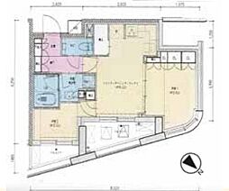 パークコート恵比寿 2LDKの間取図画像