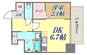 レジデンス神戸ウィステリアパーク  ｜ 兵庫県神戸市兵庫区本町1丁目（賃貸マンション1DK・11階・26.39㎡） その2