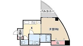 WELLBEAR新神戸  ｜ 兵庫県神戸市中央区熊内町4丁目（賃貸マンション1K・6階・31.05㎡） その2