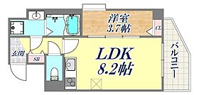 マンション八雲  ｜ 兵庫県神戸市中央区八雲通2丁目（賃貸マンション1LDK・6階・32.42㎡） その2