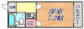 ラムール神戸  ｜ 兵庫県神戸市兵庫区湊町1丁目（賃貸マンション1K・8階・20.00㎡） その2