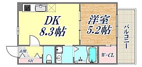 KTIレジデンス板宿2  ｜ 兵庫県神戸市須磨区大手町6丁目（賃貸アパート1LDK・1階・33.12㎡） その1