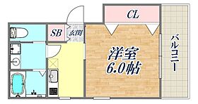 コラボ熊内橋通  ｜ 兵庫県神戸市中央区熊内橋通1丁目（賃貸アパート1K・2階・22.95㎡） その2