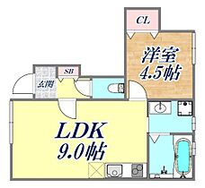 ざ・してぃ須磨5  ｜ 兵庫県神戸市須磨区神撫町2丁目（賃貸アパート1LDK・1階・31.99㎡） その2