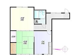 間取図画像 2DK
