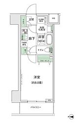 スタイリオ蒲田2 1Kの間取図画像