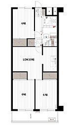 グリーンパーク北葛西 3LDKの間取図画像
