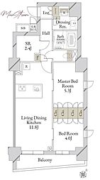 間取図画像 2SLDK