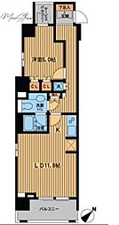 プライムアーバン日本橋横山町 1LDKの間取図画像