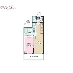ACPレジデンス文京春日 1LDKの間取図画像