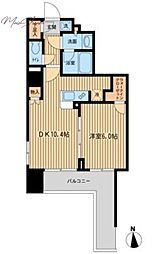 ファインアドレス新御徒町 1LDKの間取図画像