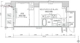 アイルグランデ浅草 1001 ｜ 東京都台東区今戸1丁目（賃貸マンション1LDK・10階・41.13㎡） その2