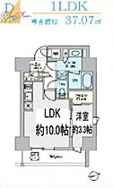 クレストコート上野  ｜ 東京都台東区北上野2丁目（賃貸マンション1LDK・8階・37.07㎡） その2