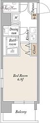 KDXレジデンス秋葉原2 1Kの間取図画像