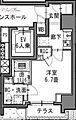 S-RESIDENCE新御徒町East1階11.4万円