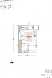 Urbanex文京本郷 1DKの間取図画像