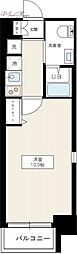ミルーナヒルズ蔵前グロース 1Kの間取図画像