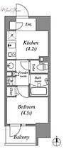 コスモグラシア三ノ輪 1004 ｜ 東京都台東区竜泉2丁目（賃貸マンション1K・10階・25.28㎡） その2