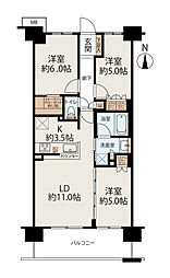 ヴェレーナさがみ野 3LDKの間取図画像