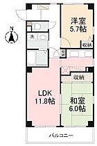 香川県高松市木太町2853-1（賃貸アパート2LDK・1階・55.55㎡） その2