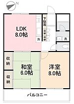 香川県高松市牟礼町牟礼2390-1（賃貸マンション2LDK・3階・57.00㎡） その2