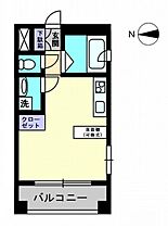 香川県高松市塩上町一丁目5-3（賃貸マンション1K・3階・26.61㎡） その2