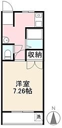 間取図画像 1K