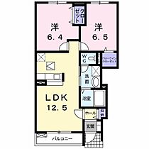 香川県高松市元山町248番地1（賃貸アパート2LDK・1階・55.40㎡） その2