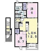 香川県高松市木太町2419番地80（賃貸アパート2LDK・2階・56.68㎡） その2