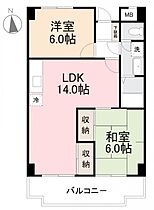 香川県高松市今里町二丁目2-14（賃貸マンション2LDK・1階・55.00㎡） その2