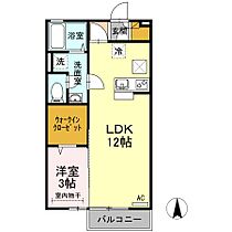 香川県高松市太田下町1381-1（賃貸アパート1LDK・1階・37.53㎡） その2