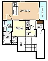 香川県高松市松福町一丁目16-13（賃貸アパート1LDK・3階・30.02㎡） その2