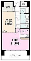 香川県高松市花園町一丁目7-6（賃貸マンション1LDK・9階・50.00㎡） その2