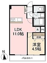 香川県高松市中野町14-31（賃貸マンション1LDK・3階・42.23㎡） その2