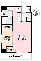 香川県高松市丸の内4-21（賃貸マンション1LDK・6階・36.53㎡） その2