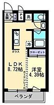 香川県高松市中野町13-2（賃貸マンション1LDK・2階・36.00㎡） その2