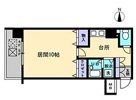 香川県高松市上之町ニ丁目8-31（賃貸マンション1K・5階・33.97㎡） その2