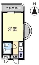 香川県高松市錦町二丁目12-17（賃貸マンション1R・2階・19.14㎡） その2