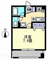 香川県高松市観光通一丁目2-2（賃貸マンション1K・2階・25.20㎡） その2