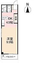 香川県高松市錦町一丁目7-13（賃貸アパート1DK・3階・30.43㎡） その2