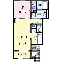 香川県高松市寺井町詳細未定（賃貸アパート1LDK・1階・40.03㎡） その2